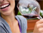 Whitening A Wine-Stained Smile Whitening A Wine-Stained Smile