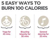 Infographic: How to Burn 100 Calories Infographic: How to Burn 100 Calories
